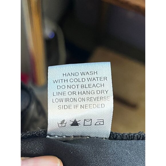 Neutral Lace Up Mini Skirt M Black Vampire Grunge Skater Y2K Retro Chic Festival - Picture 10 of 10